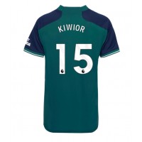 Arsenal Jakub Kiwior #15 3rd trikot Frauen 2023-24 Kurzarm